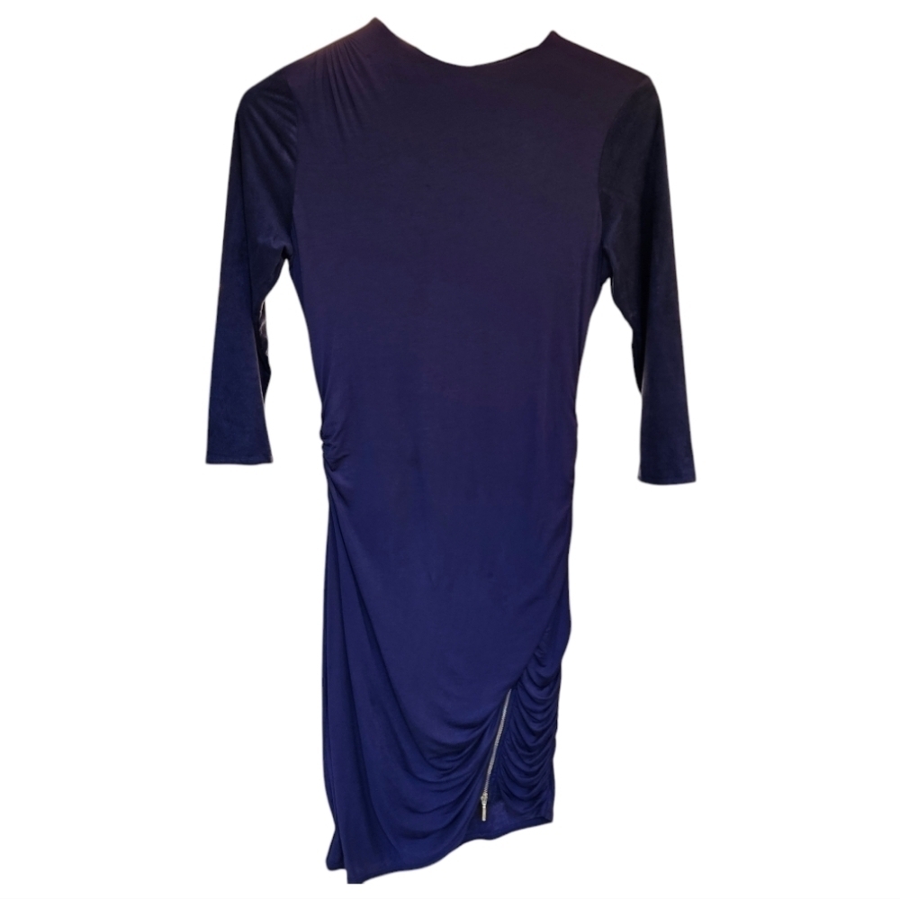 Guess Jersey Midi Dress Asymmetrical Size M​​​​​​